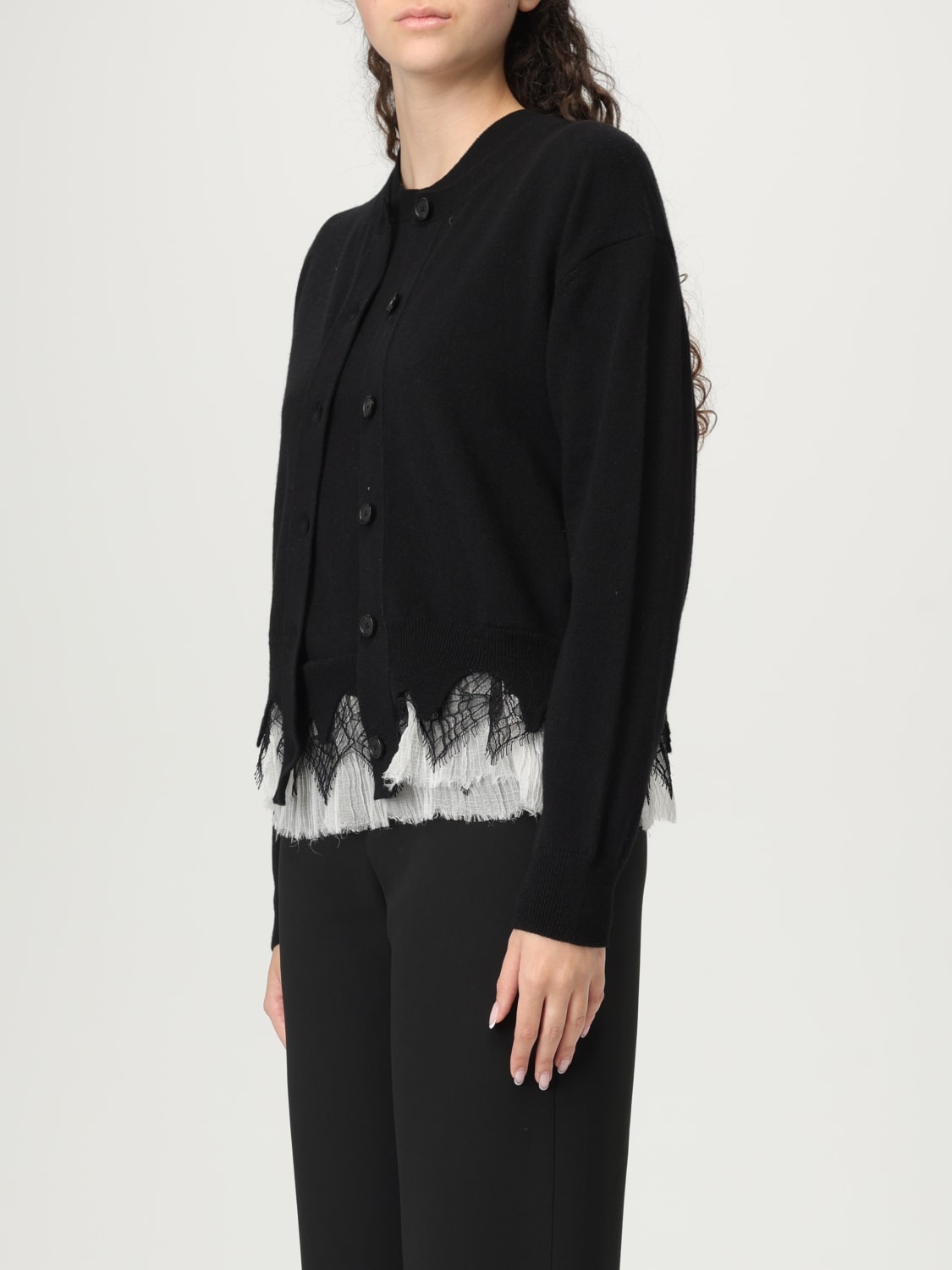 MCQUEEN SWEATER: Sweater woman McQueen, Black - Img 4