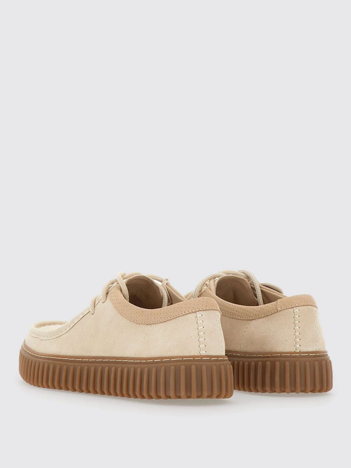 CLARKS BROGUE SHOES: Brogue shoes men Clarks, Beige - Img 3