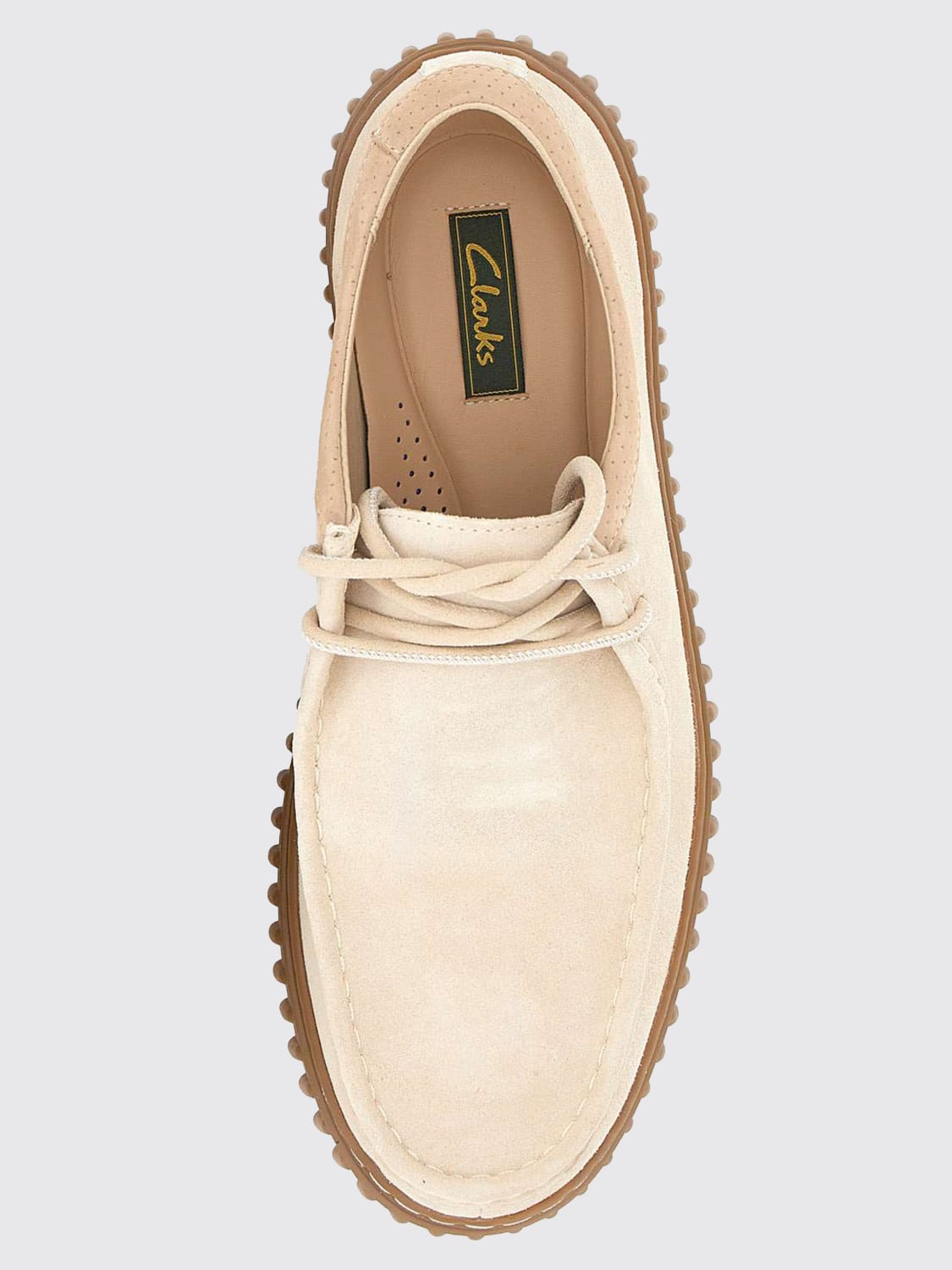 CLARKS BROGUE SHOES: Brogue shoes men Clarks, Beige - Img 4