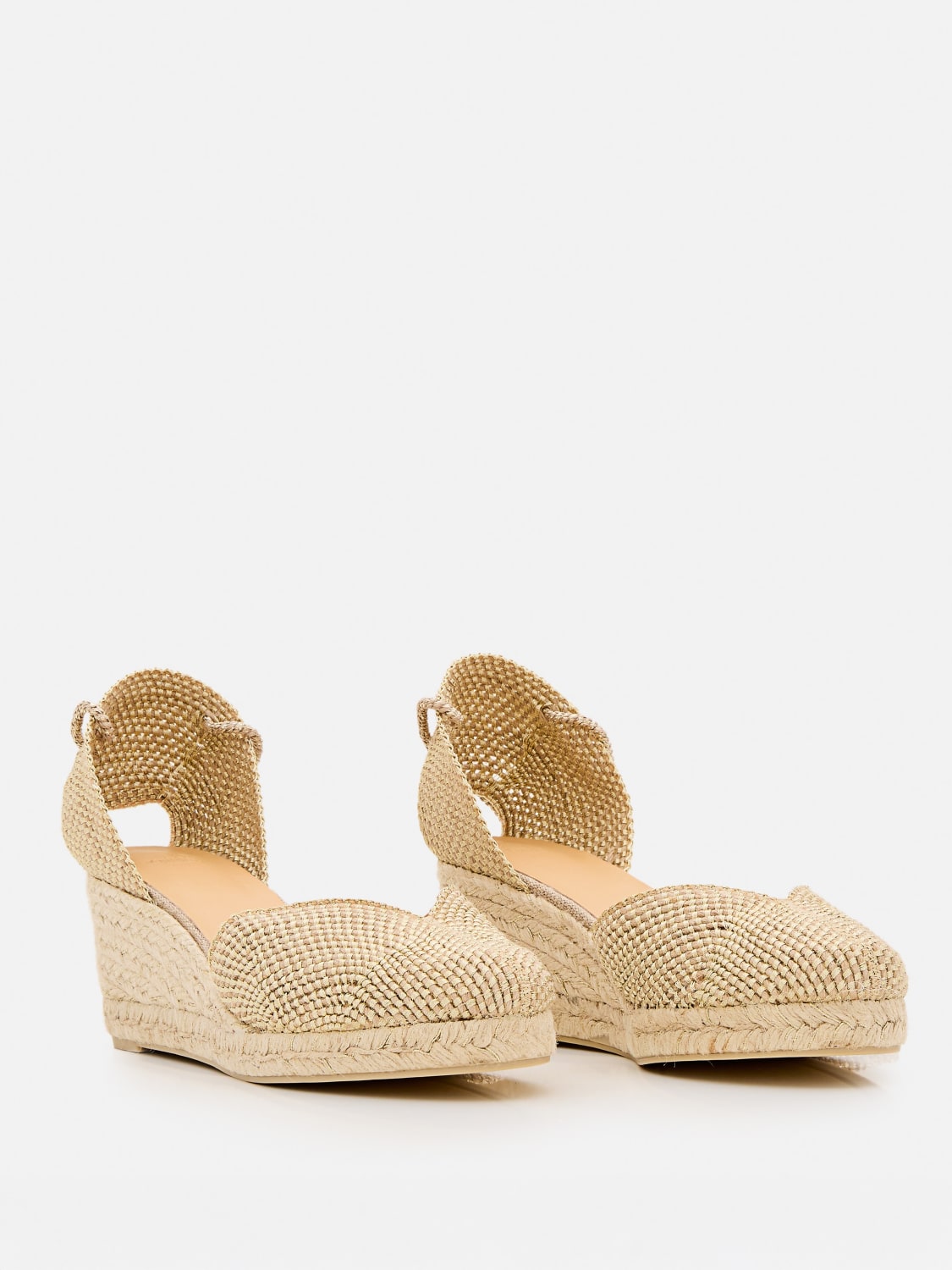 CASTAÑER ESPADRILLE: Wedge shoes woman CastaÑer, Brown - Img 2