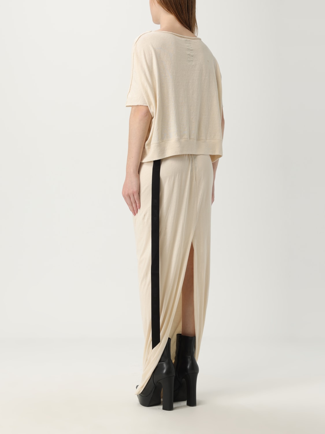 RICK OWENS DRKSHDW TOP: Top woman Rick Owens Drkshdw, Beige - Img 3