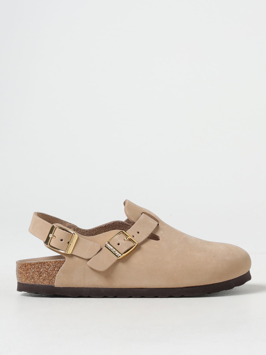 BIRKENSTOCK SHOES: Wedge shoes woman Birkenstock, Beige - Img 1