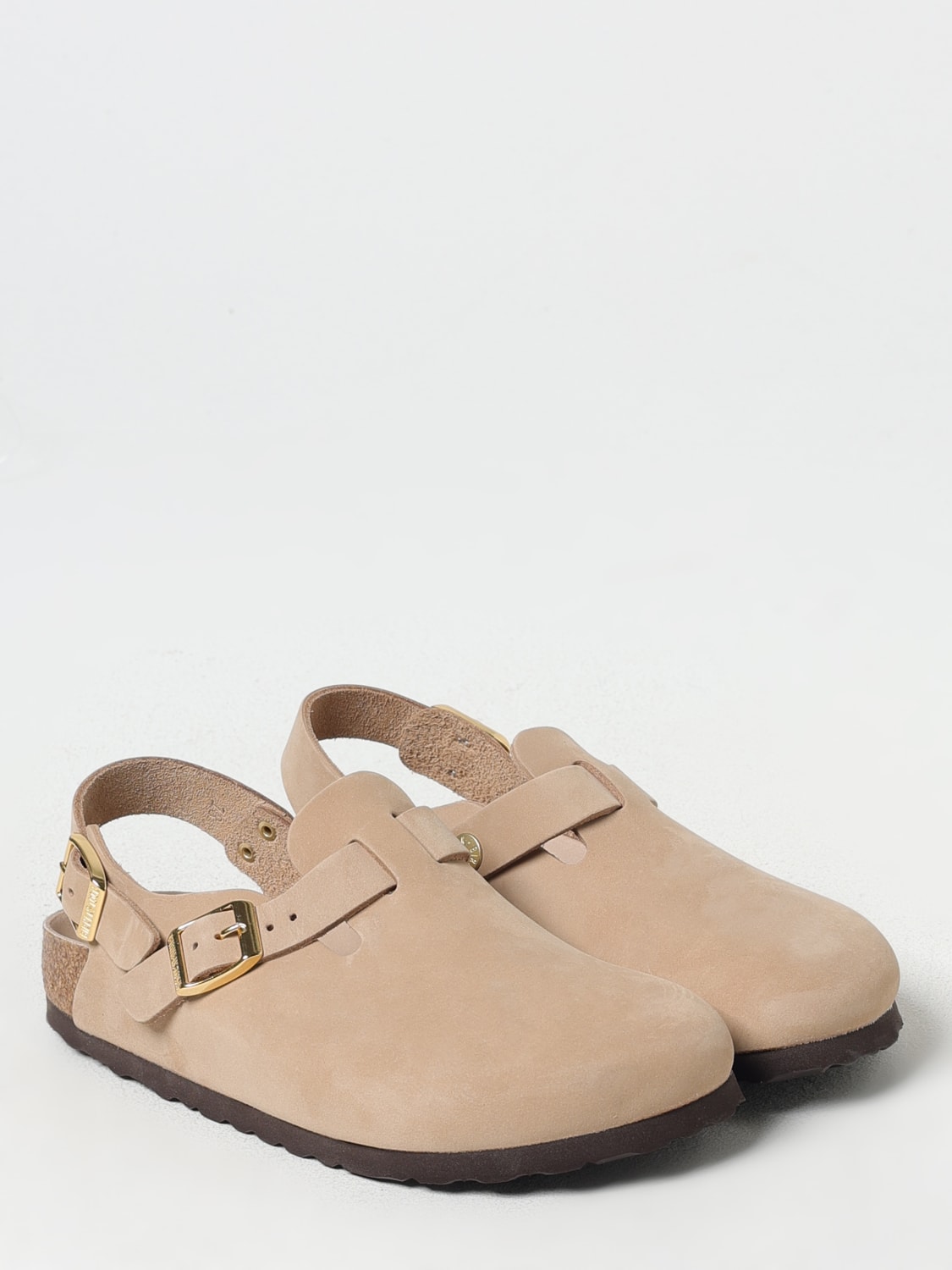 BIRKENSTOCK SHOES: Wedge shoes woman Birkenstock, Beige - Img 2