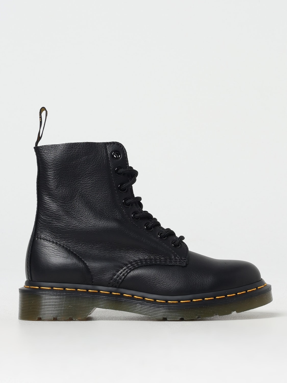 DR. MARTENS BOOTS: Flat ankle boots woman Dr. Martens, Black - Img 1