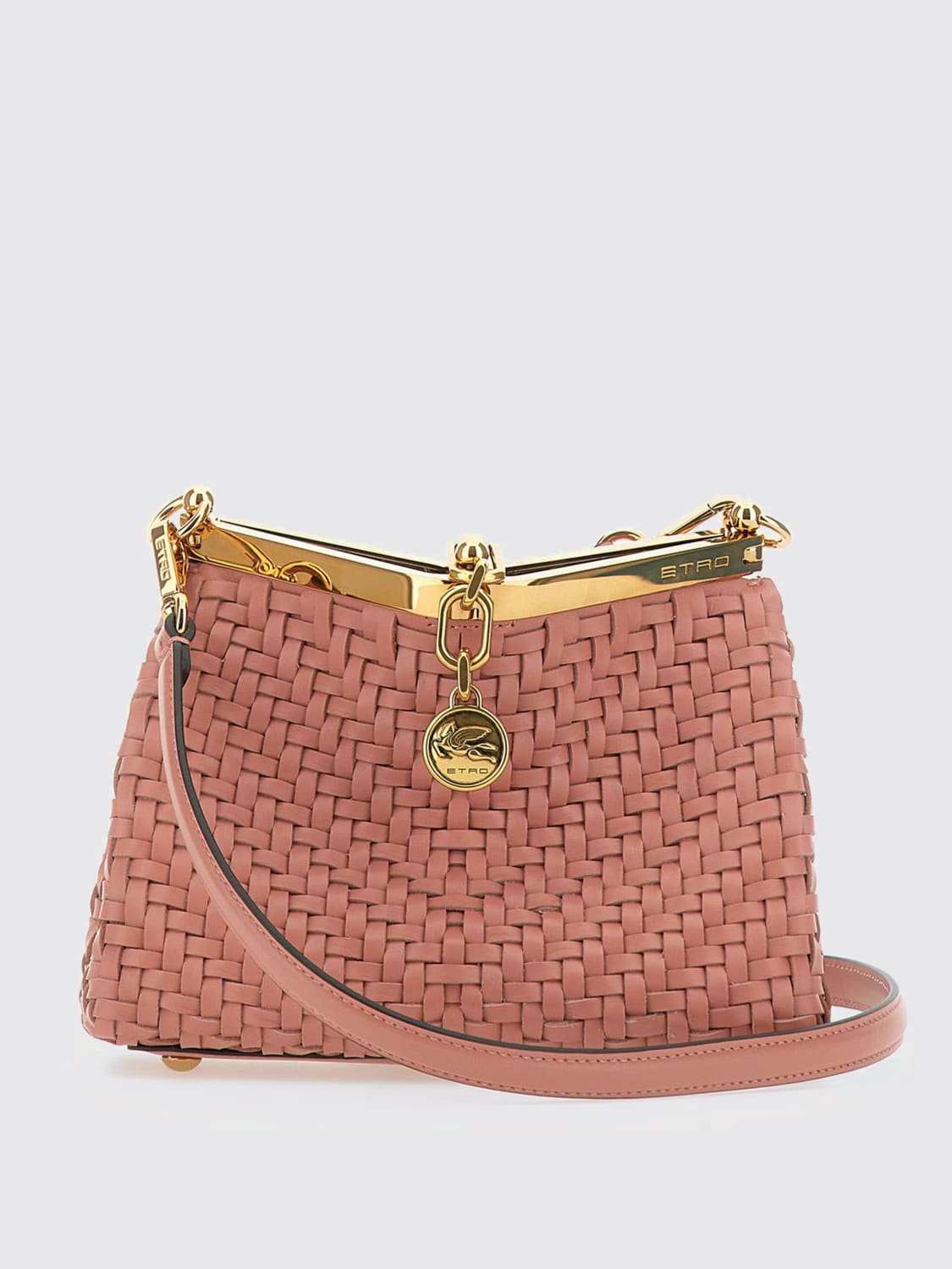 ETRO CROSSBODY BAG: Shoulder bag woman Etro, Pink - Img 1
