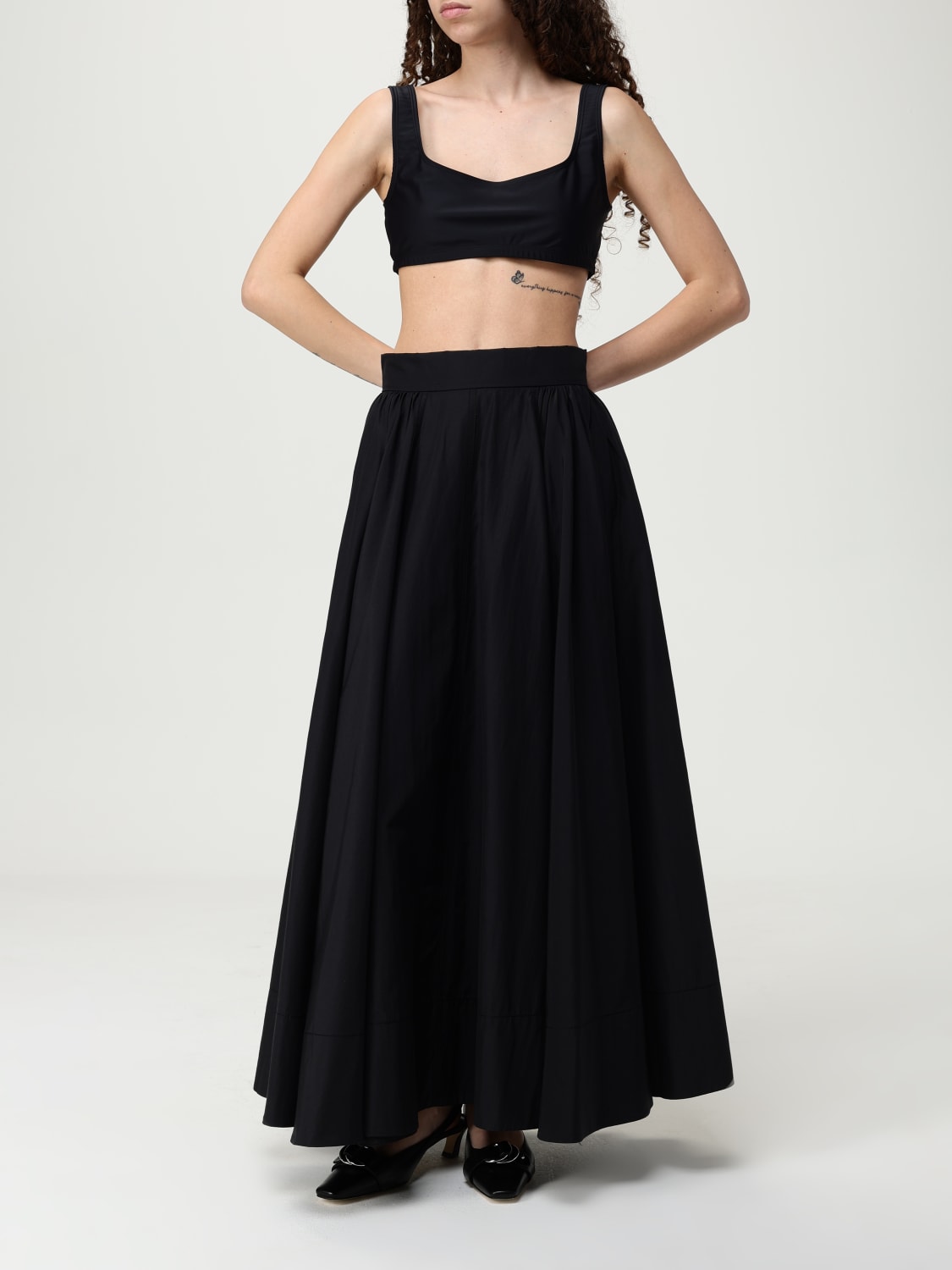 THE ANDAMANE SKIRT: Skirt woman Andamane, Black - Img 2