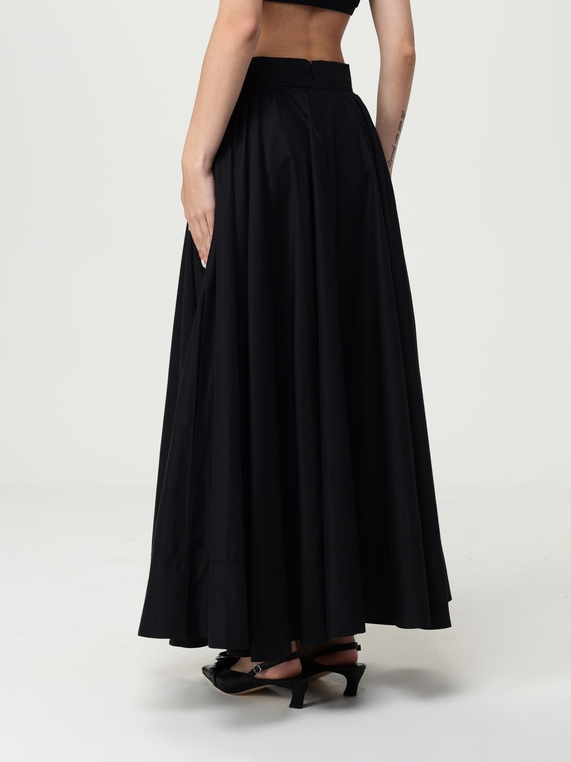 THE ANDAMANE SKIRT: Skirt woman Andamane, Black - Img 3