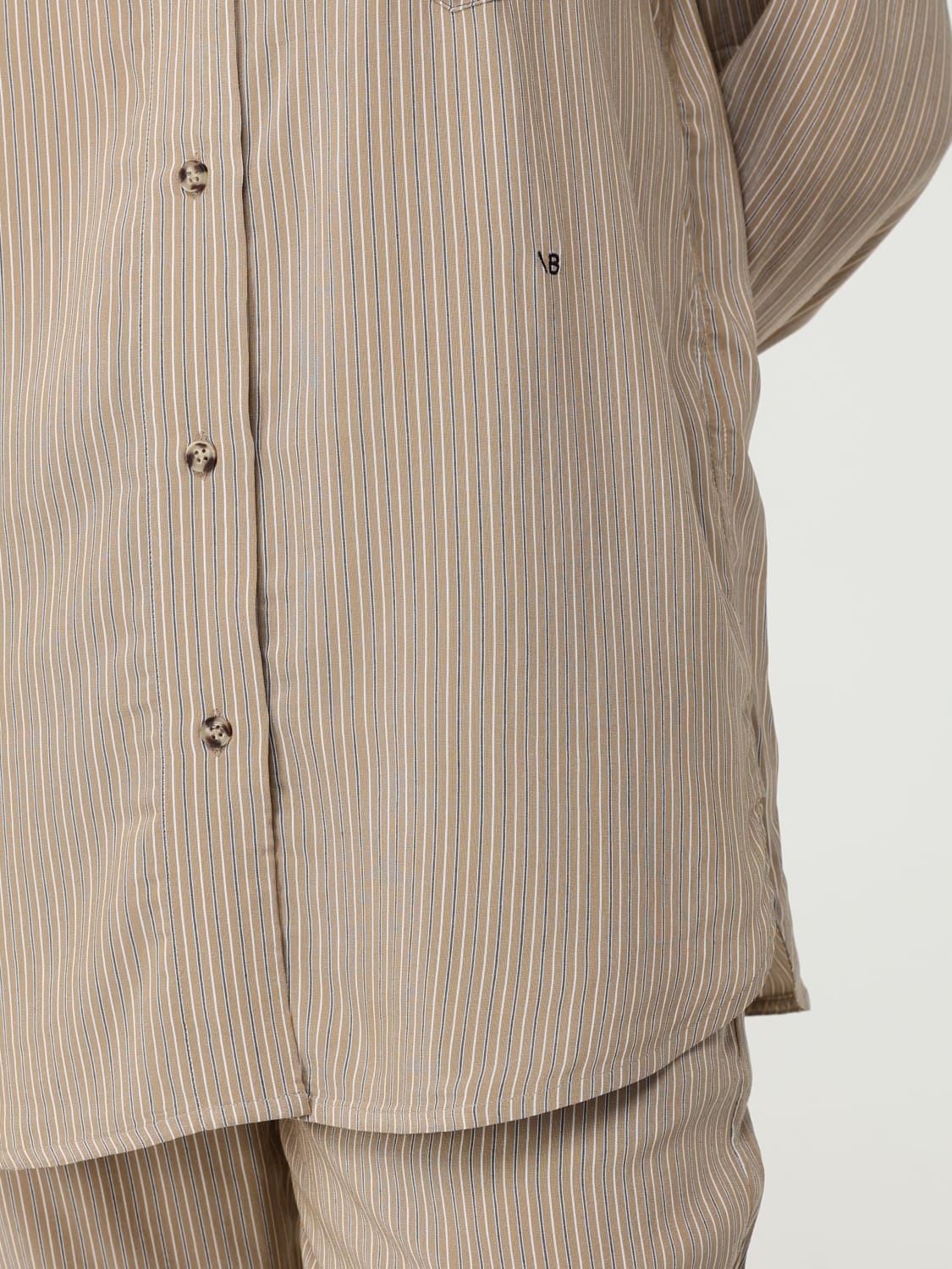 VICTORIA VICTORIA BECKHAM TOP E BLUSE: Top e bluse donna Victoria Victoria Beckham, Marrone - Img 5