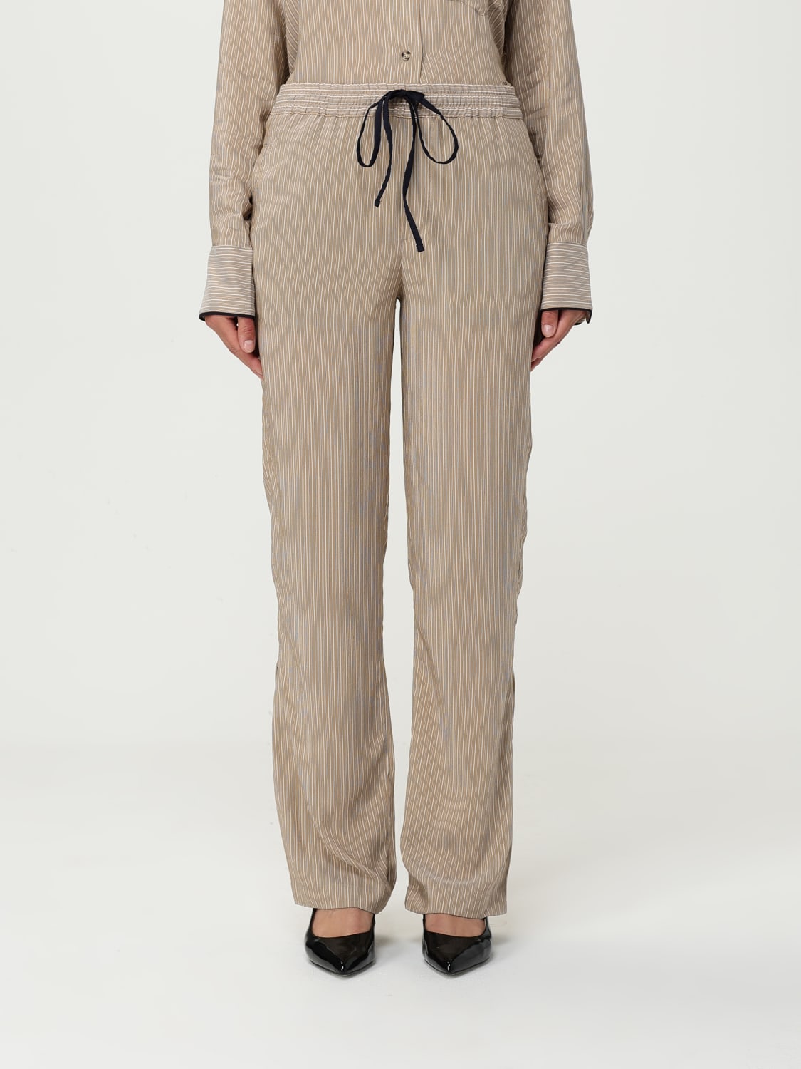VICTORIA VICTORIA BECKHAM PANTALONE: Pantalone donna Victoria Victoria Beckham, Marrone - Img 1
