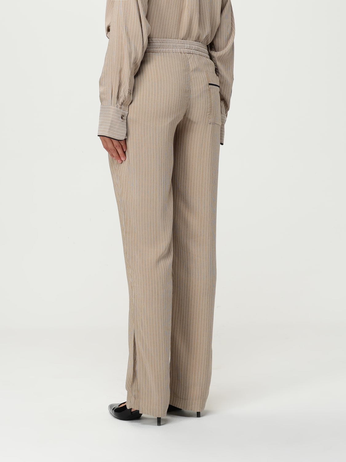 VICTORIA VICTORIA BECKHAM PANTALONE: Pantalone donna Victoria Victoria Beckham, Marrone - Img 3