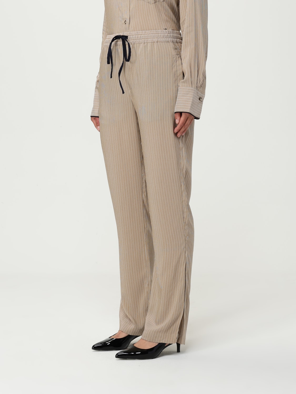 VICTORIA VICTORIA BECKHAM PANTALONE: Pantalone donna Victoria Victoria Beckham, Marrone - Img 4