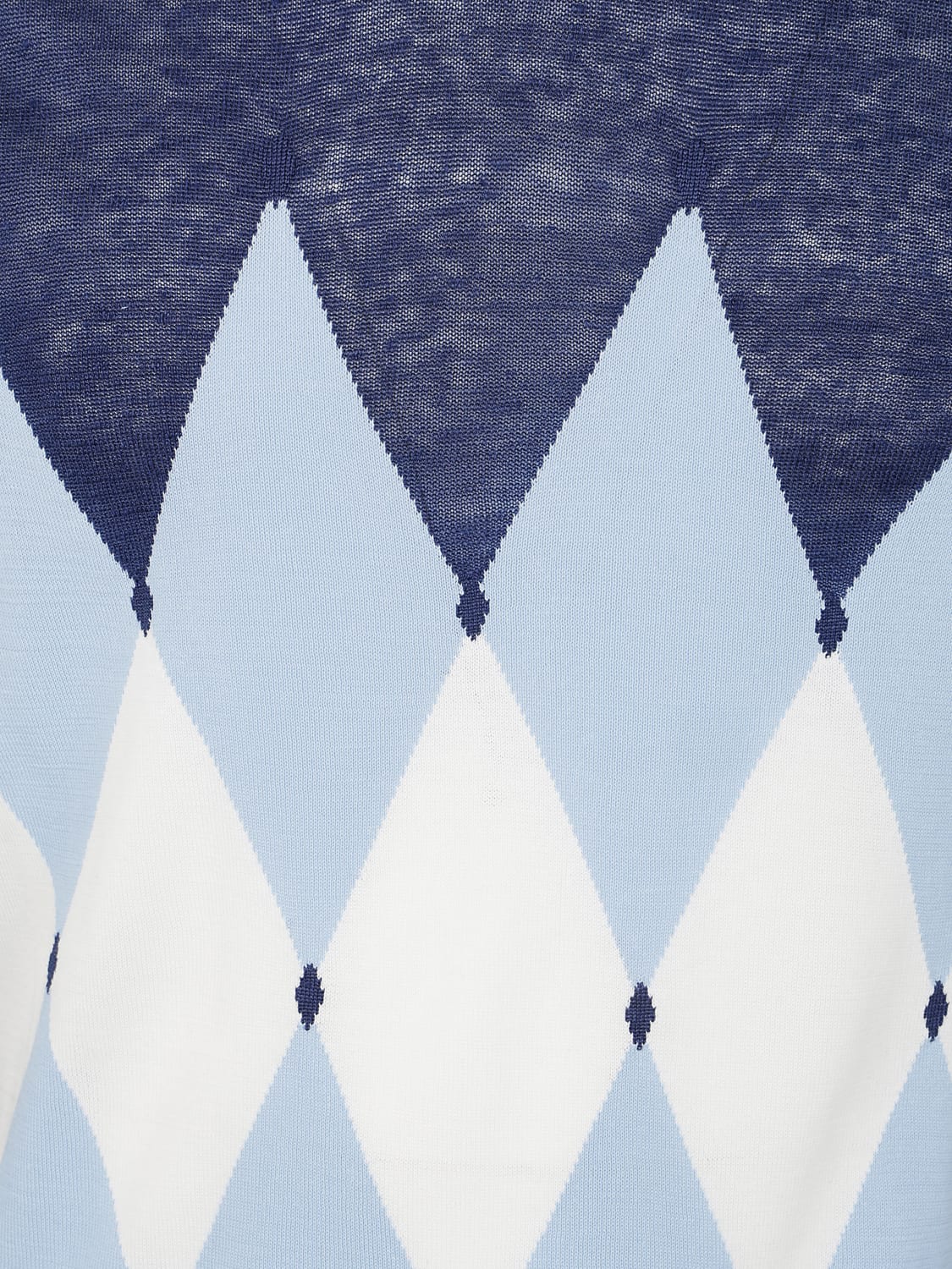 BALLANTYNE SWEATER: Ballantyne men's sweater, Blue - Img 3