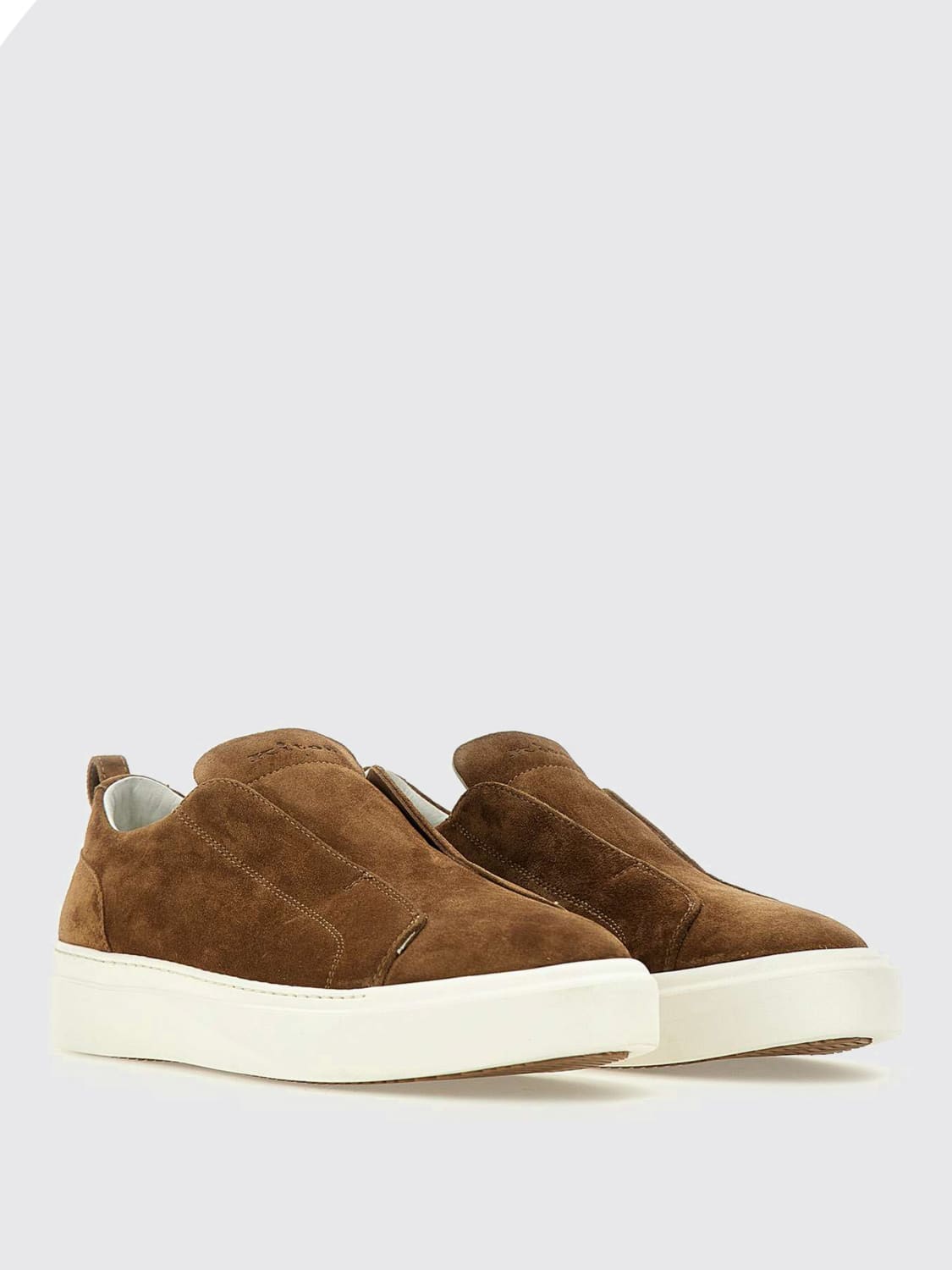 KITON SNEAKERS: Sneakers men Kiton, Brown - Img 2