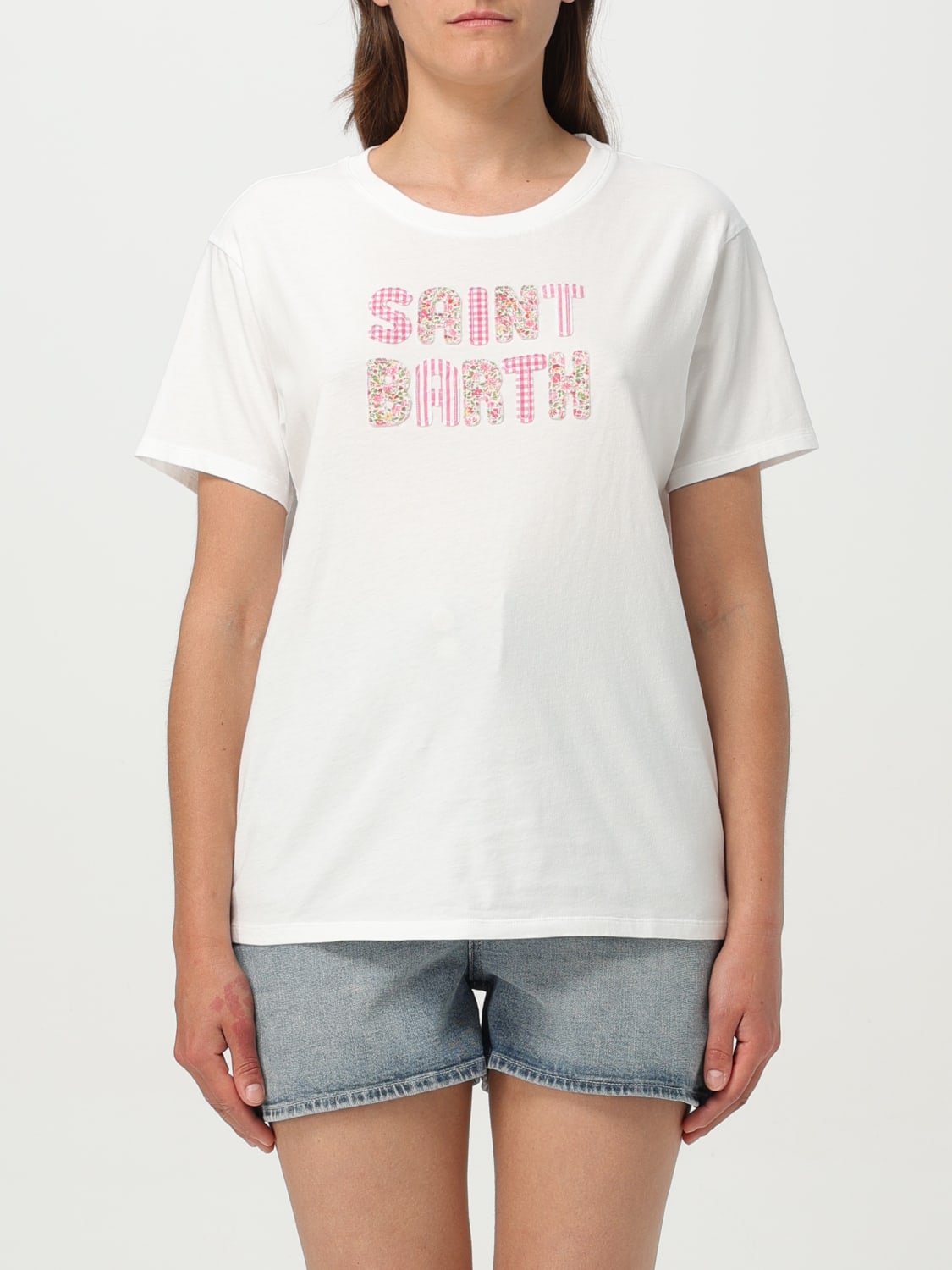 MC2 SAINT BARTH CAMISETA: Camiseta mujer Mc2 Saint Barth, Blanco - Img 1