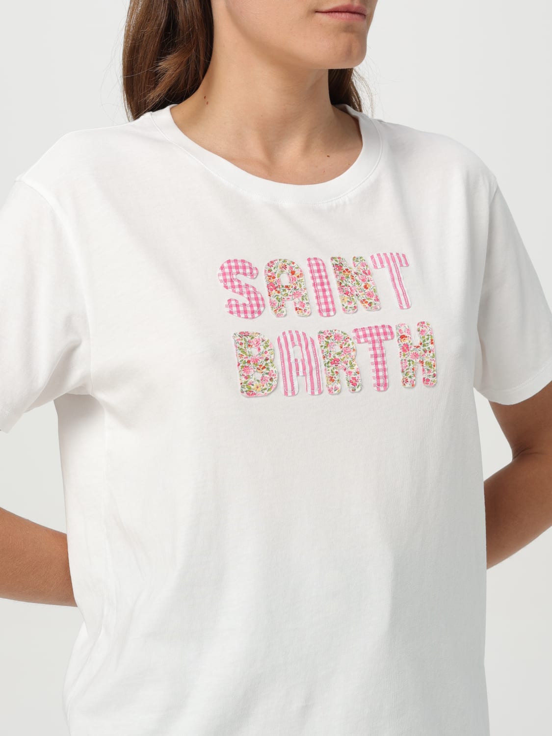 MC2 SAINT BARTH CAMISETA: Camiseta mujer Mc2 Saint Barth, Blanco - Img 3