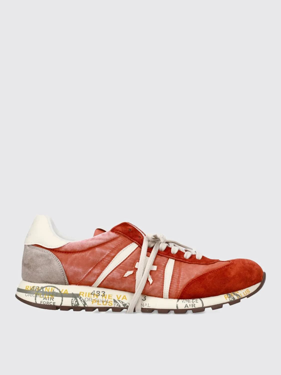 スニーカー PREMIATA Men Sneakers LUCY 7257 Red PREMIATA: Shoes men - Red | Premiata sneakers LUCY online at