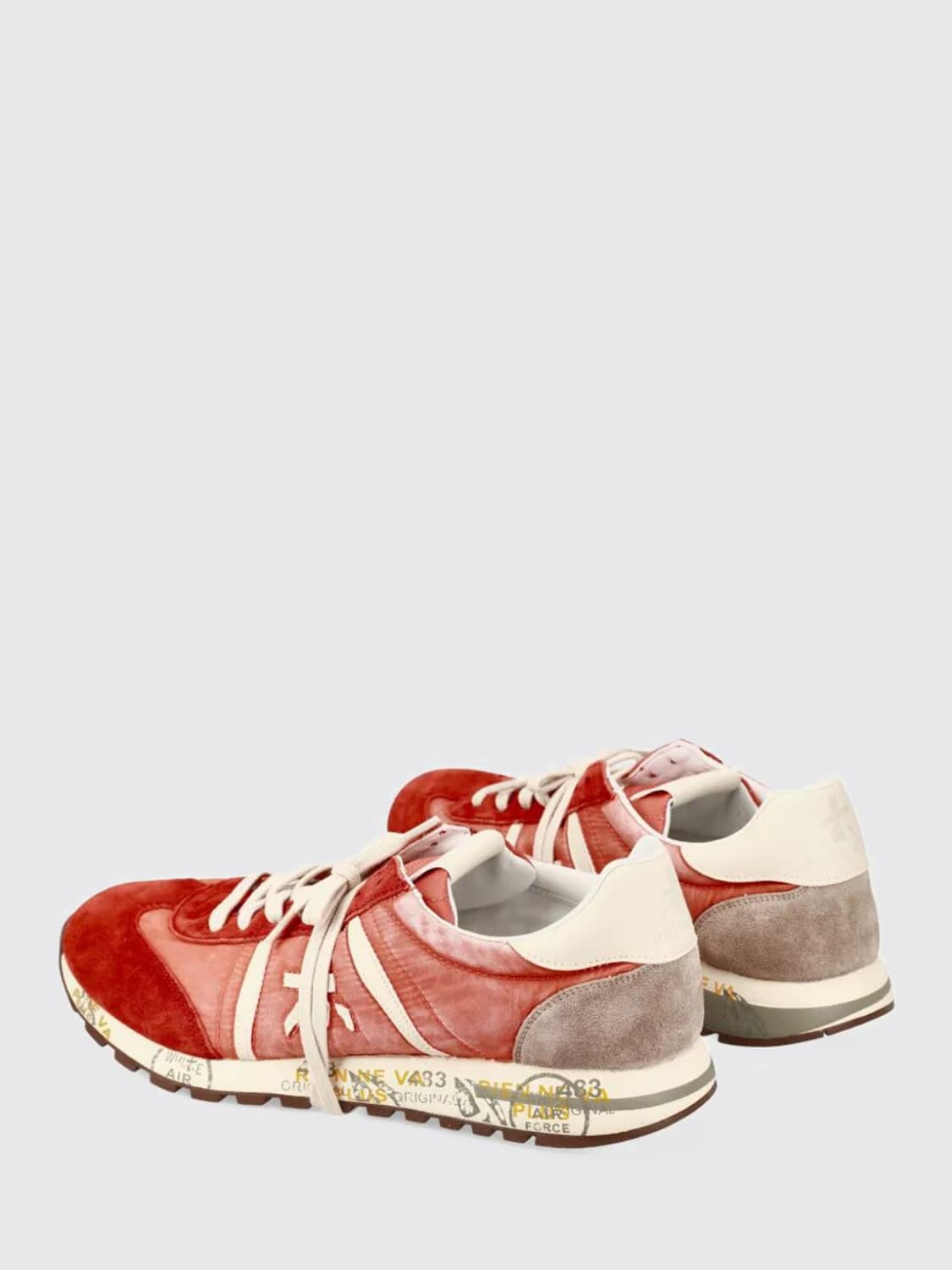 スニーカー PREMIATA Men Sneakers LUCY7257 Red Premiata Sneakers Rosso - Red - Men | LUCYVAR7257 | thebs.com
