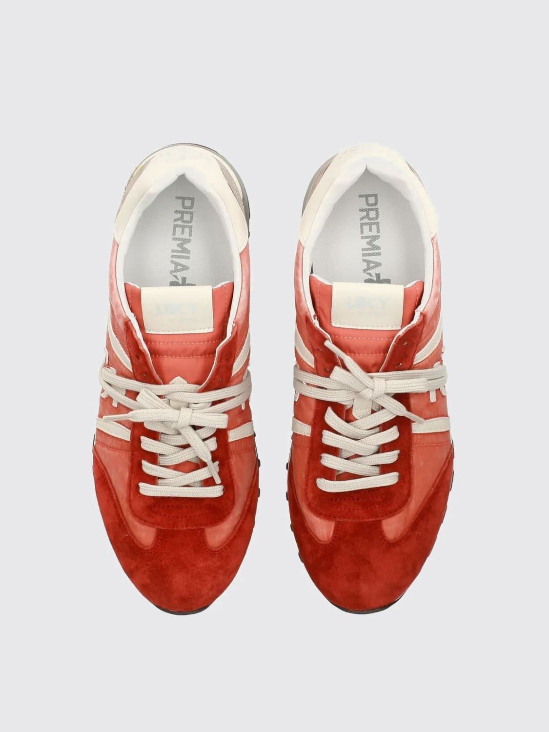 スニーカー PREMIATA Men Sneakers LUCY 7257 Red PREMIATA: Shoes men - Red | Premiata sneakers LUCY online at
