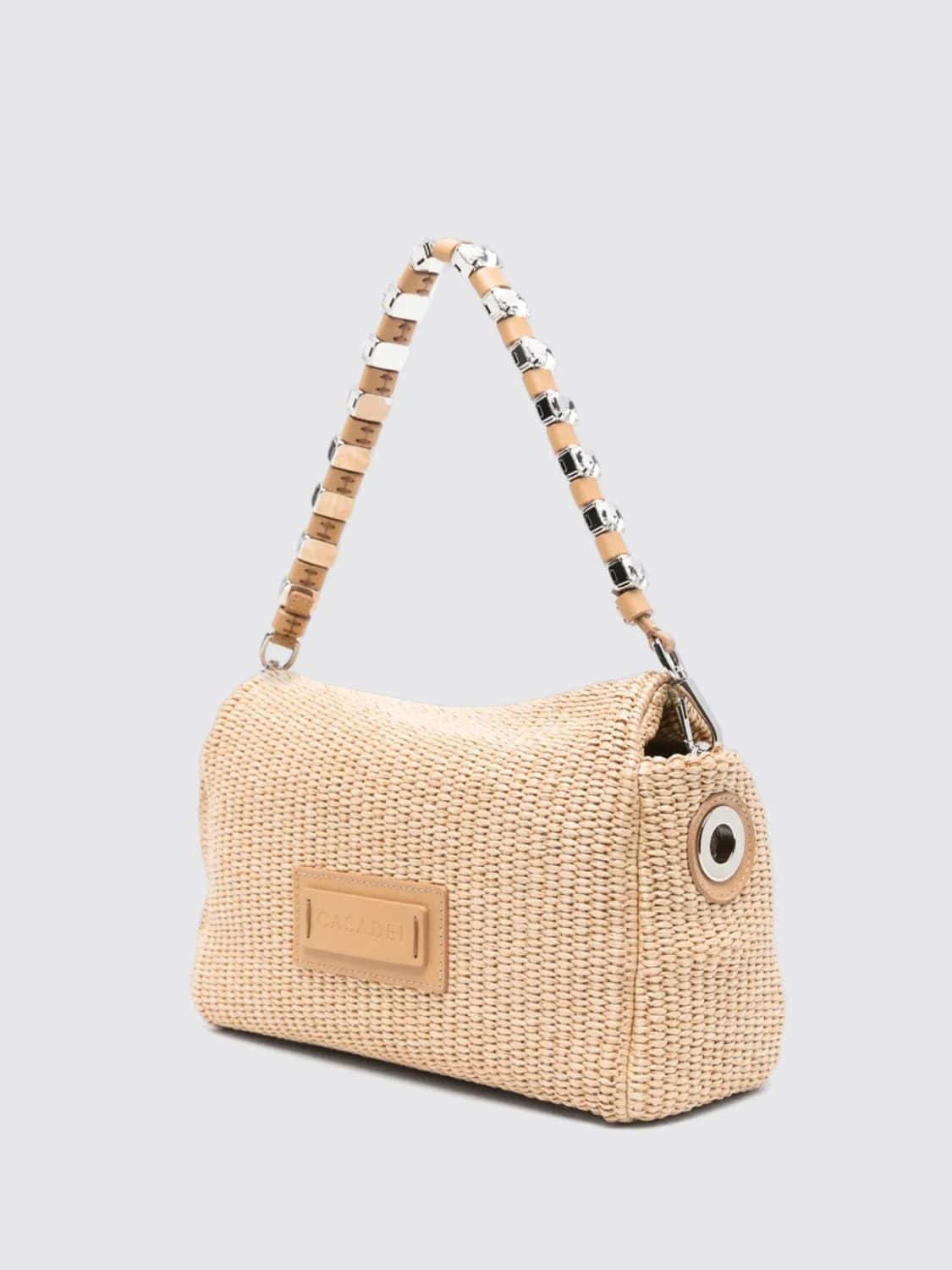 ショルダーバッグ・ポシェット CASADEI Woman Shoulder bag Natural 3W475J0000B0355 3113 CASADEI: Shoulder bag woman - Natural | Casadei shoulder bag