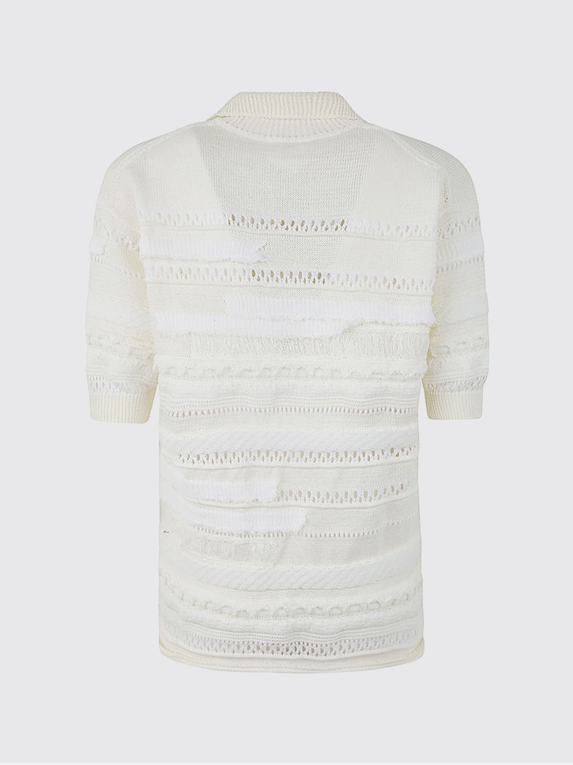 Y'S POLO衫: 毛衣 女士 Y's, 白色 - Img 2