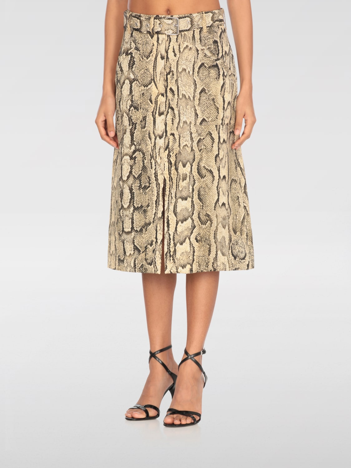 DRIES VAN NOTEN ROCK: Rock damen Dries Van Noten, Beige - Img 1