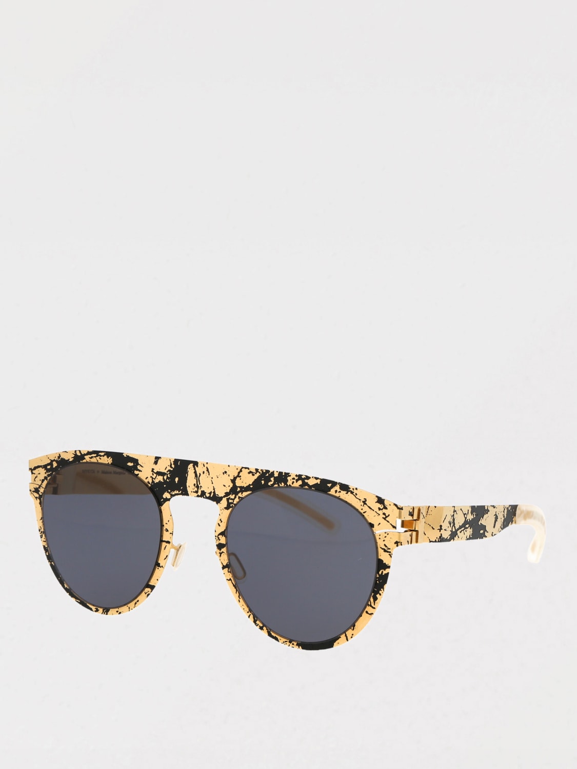 サングラス Mykita SS25 Unisex SUNGLASSES (MMTRANSFER004 267 GOLD) Mykita MMTRANSFER004 Sunglasses | FREE Shipping