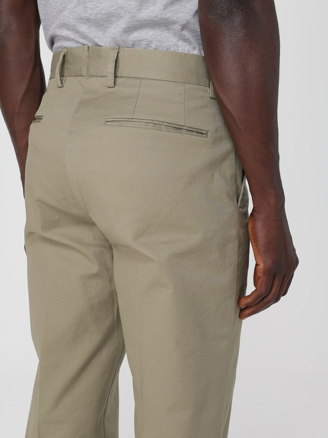 INCOTEX TROUSERS: Trousers men Incotex, Green - Img 3