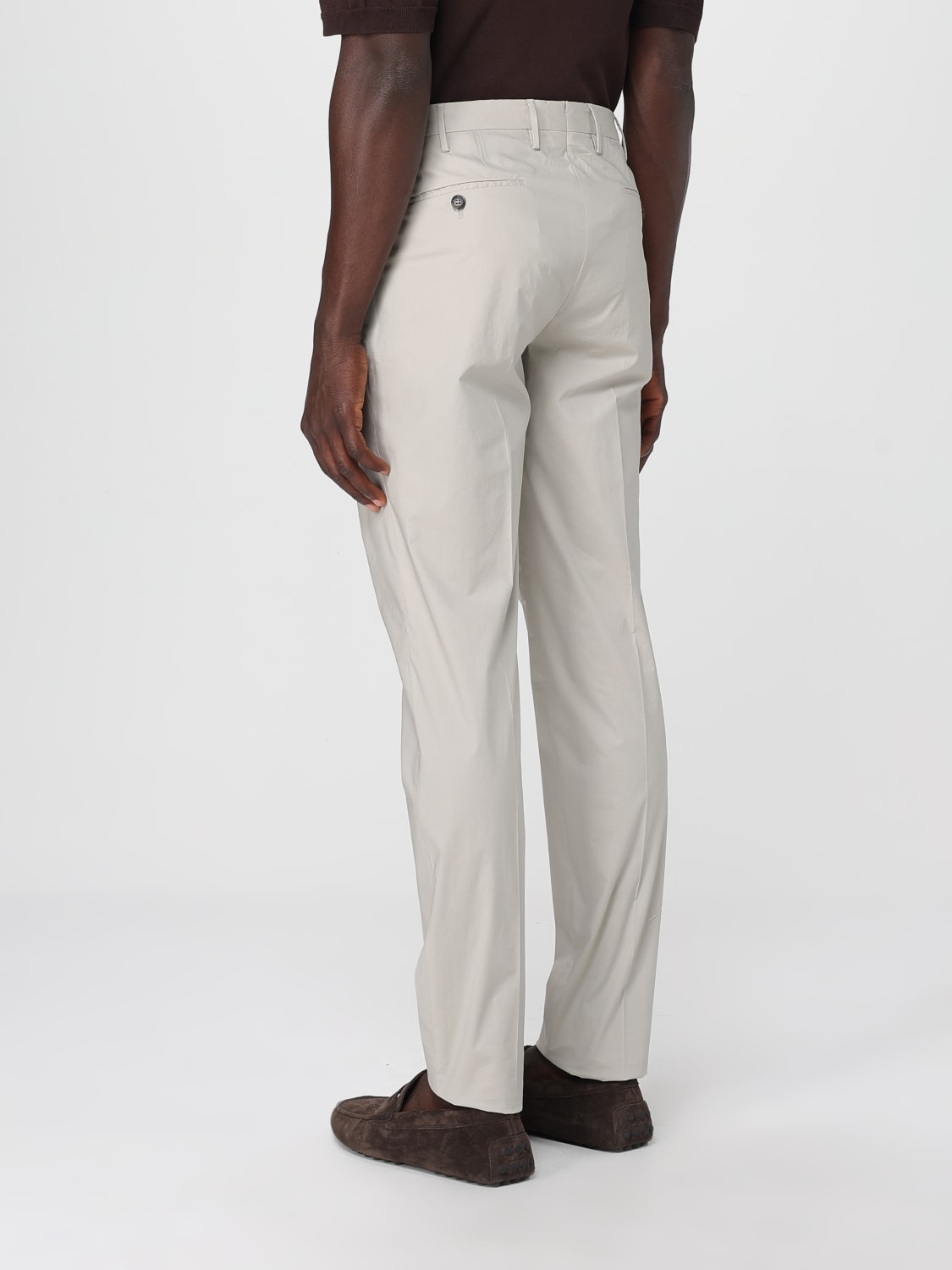 INCOTEX: Pants men - Grey | Incotex pants ZX541W9208B online