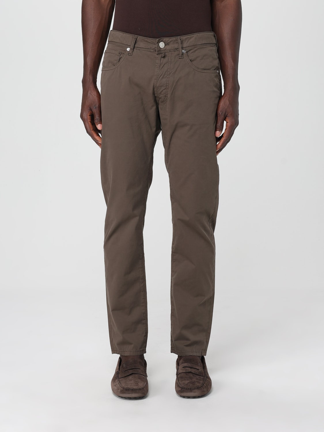 INCOTEX HOSE: Hose herren Incotex, Braun - Img 1