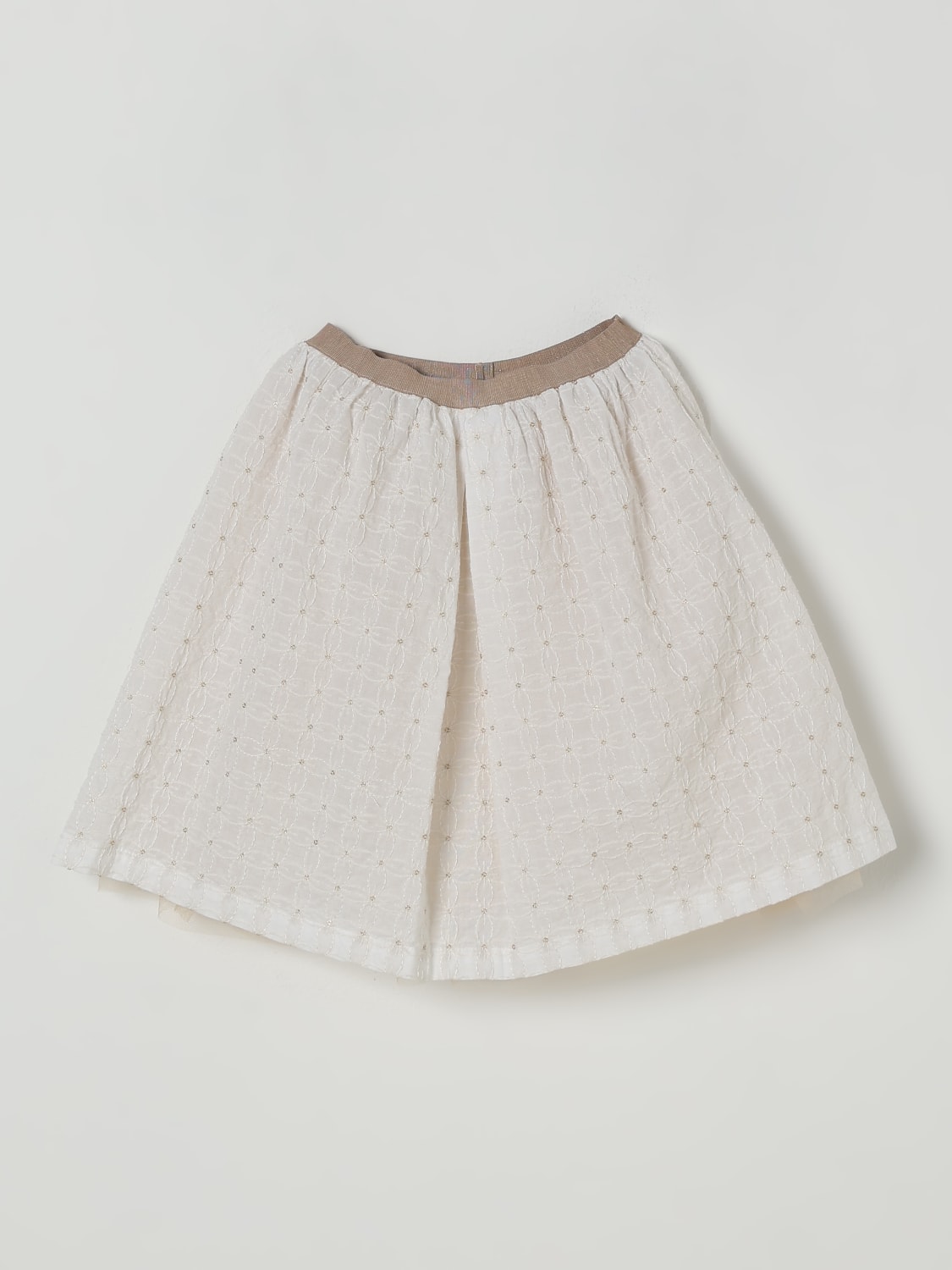 ZHOE & TOBIAH SKIRT: Pants kids Zhoe & Tobiah, Beige - Img 1