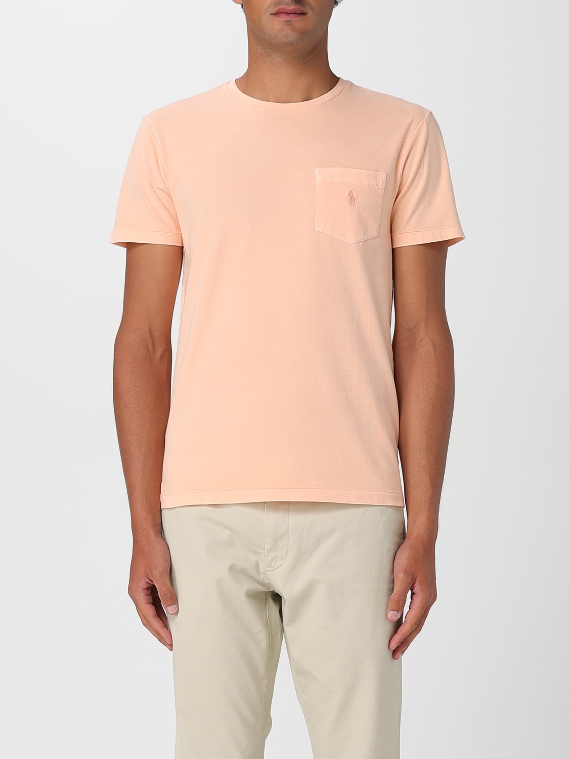 Tシャツ・カットソー POLO RALPH LAUREN Men T-shirt Amber 710969628 004 POLO RALPH LAUREN: T-shirt men - Amber | Polo Ralph Lauren t