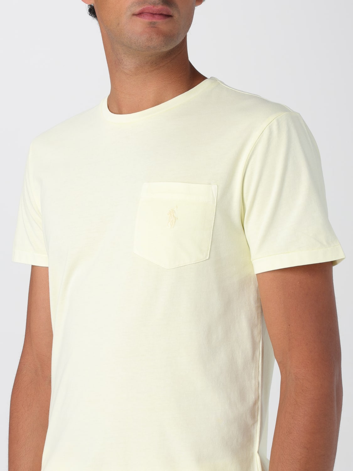 Tシャツ・カットソー POLO RALPH LAUREN Men T-shirt Moss Green 710969628 003 POLO RALPH LAUREN: T-shirt men - Moss Green | Polo Ralph