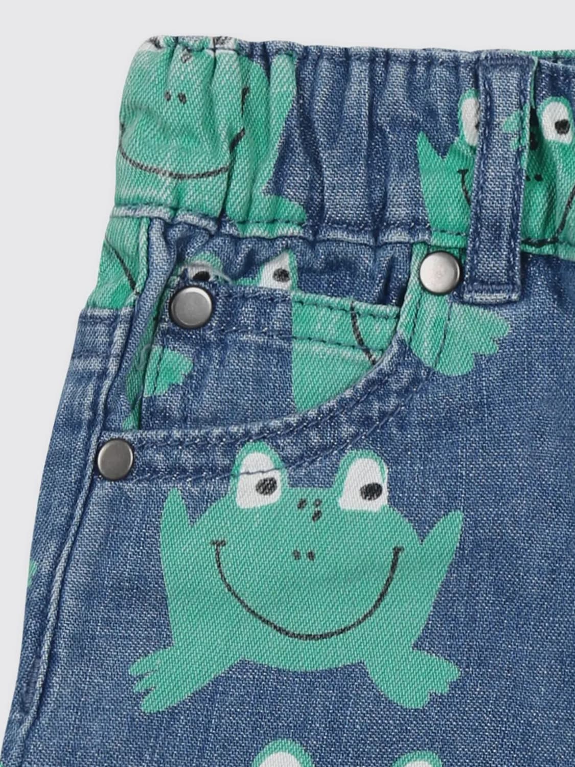 STELLA MCCARTNEY KIDS SHORTS: Pants kids Stella McCartney Kids, Blue - Img 3