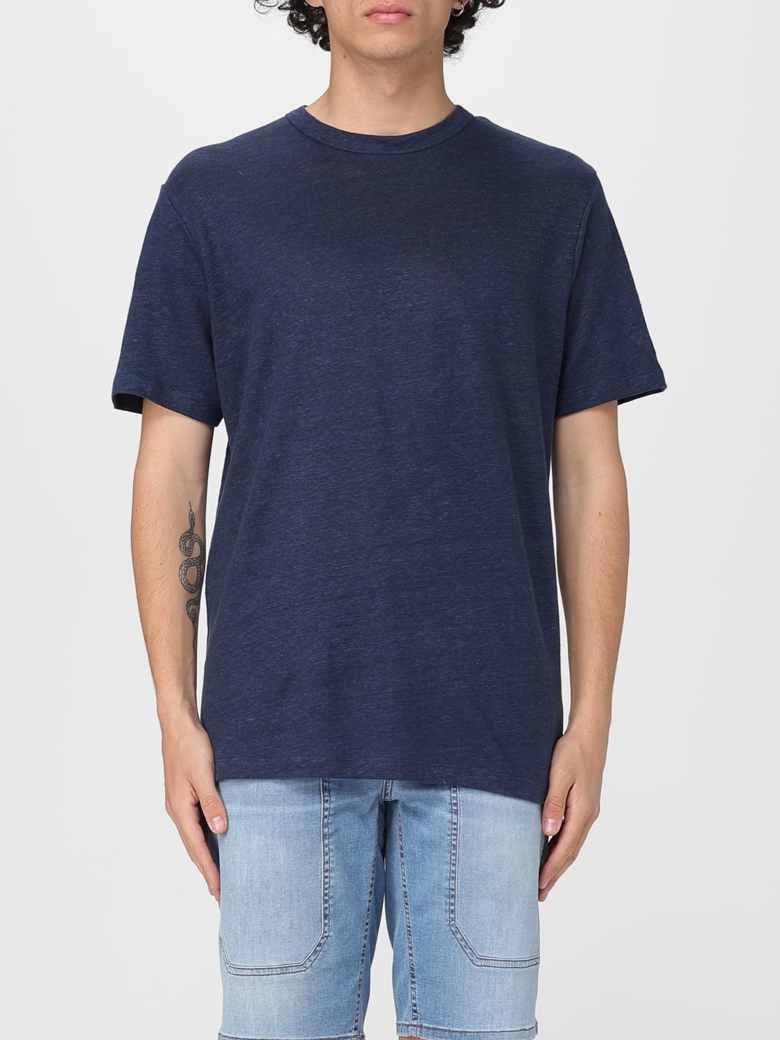 MC2 SAINT BARTH T-SHIRT: T-shirt men Mc2 Saint Barth, Navy - Img 1