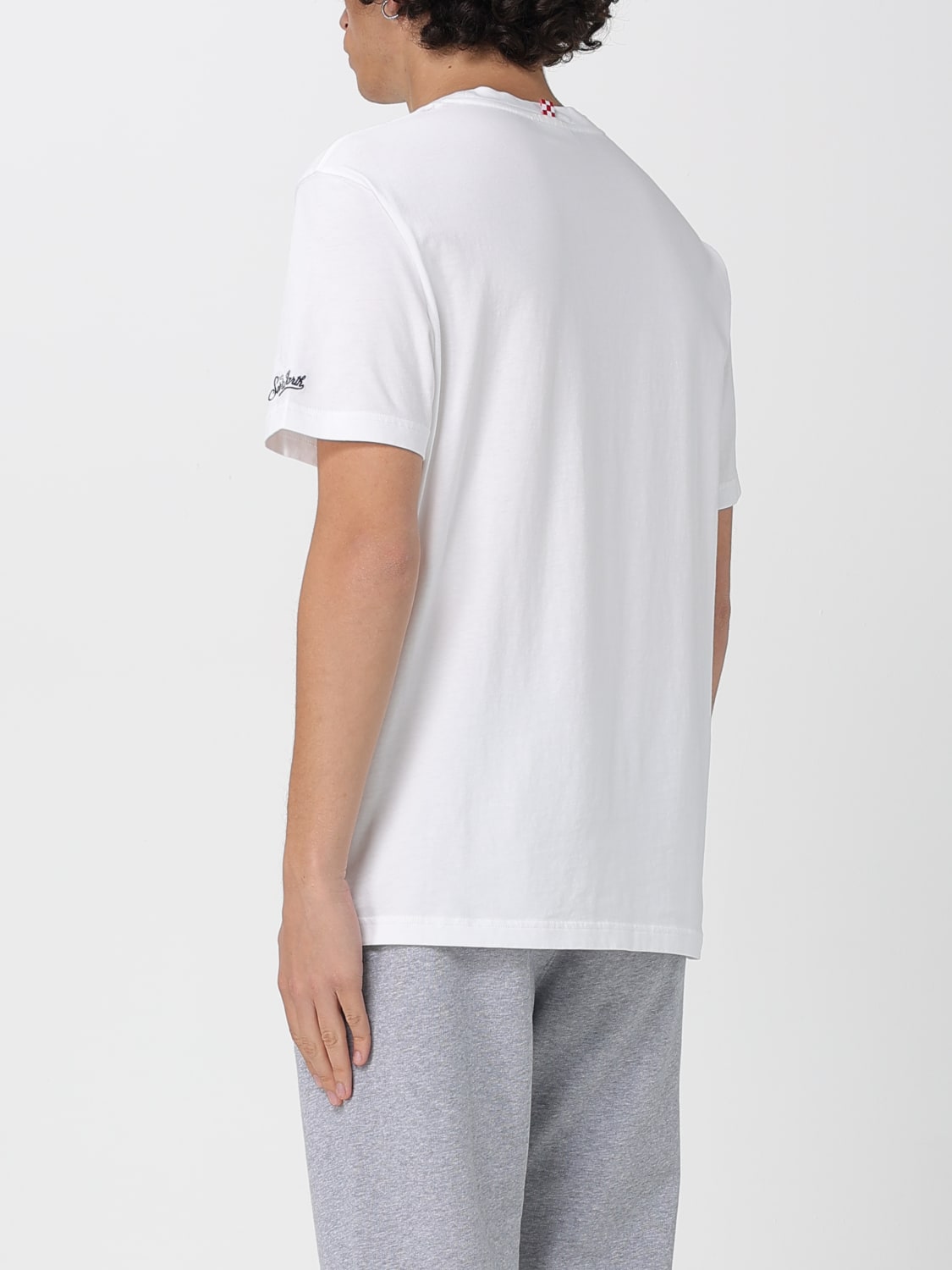 Tシャツ・カットソー MC2 SAINT BARTH Men T Shirts POT0001 05267H White MC2 Saint Barth POT0001 Man White T-shirts and Polos - Zuklat