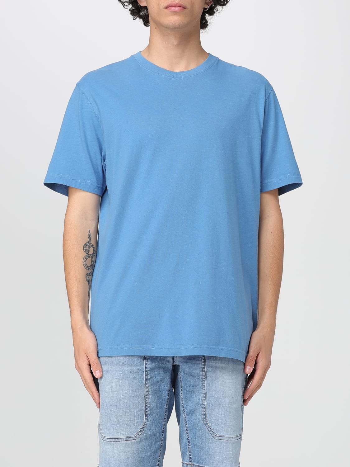 MC2 SAINT BARTH T-SHIRT: T-shirt men Mc2 Saint Barth, Blue - Img 1
