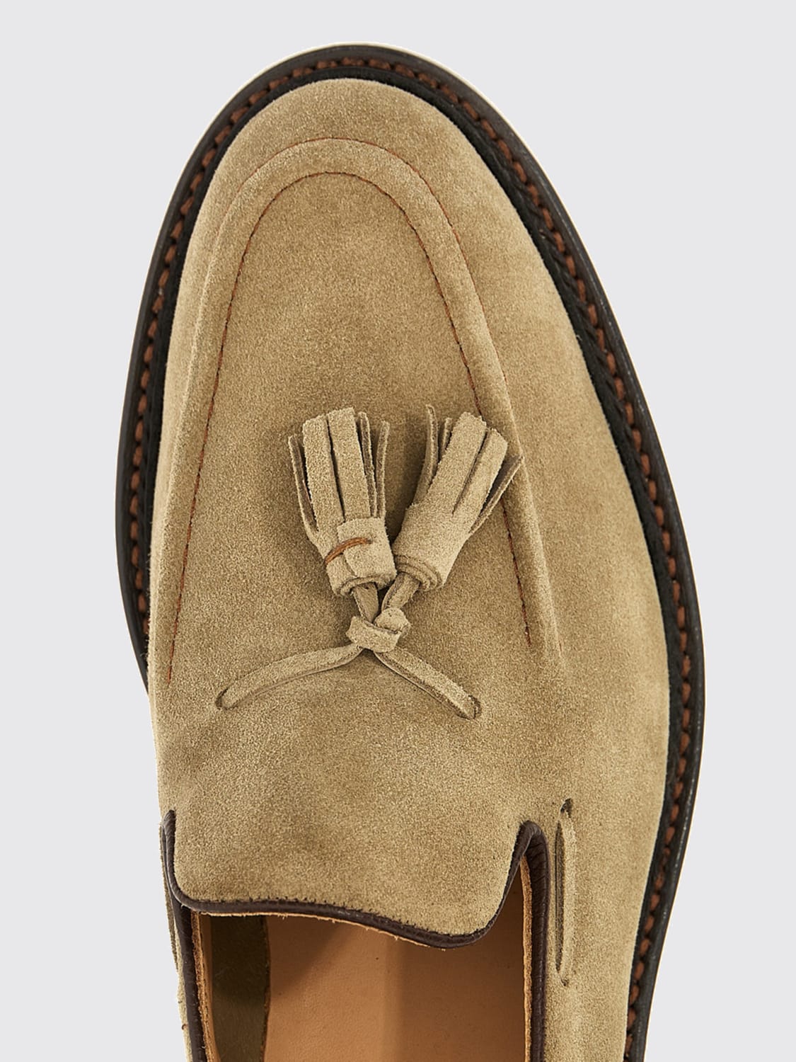 TRICKERS LOAFERS: Shoes men Tricker's, Beige - Img 4