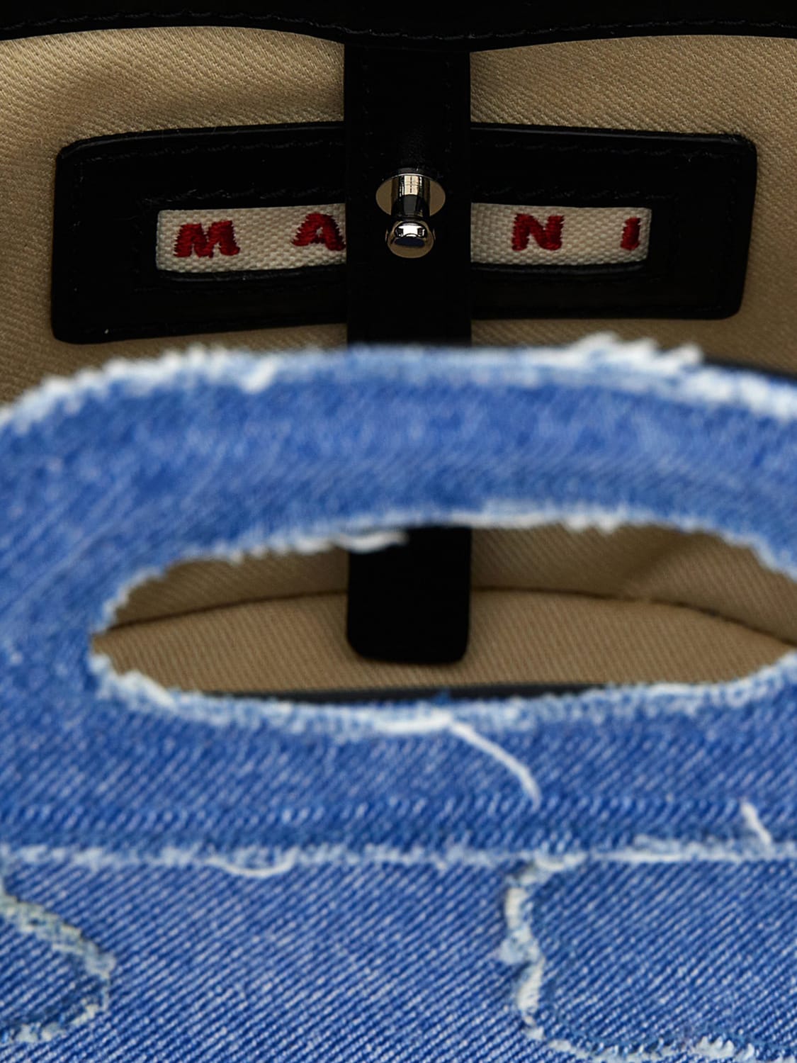 MARNI MINI BAG: Shoulder bag woman Marni, Blue - Img 4