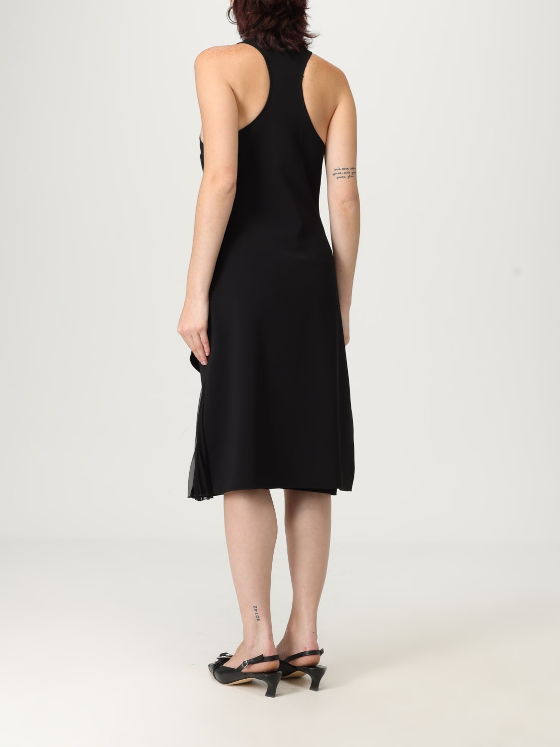 COURRÈGES DRESS: Dress woman CourrÈges, Black - Img 2