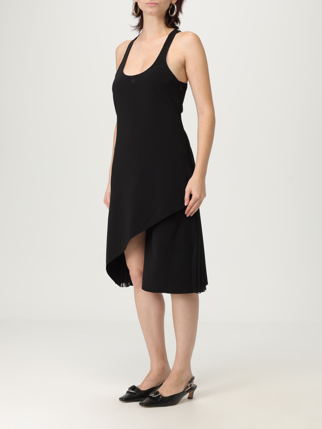 COURRÈGES DRESS: Dress woman CourrÈges, Black - Img 3