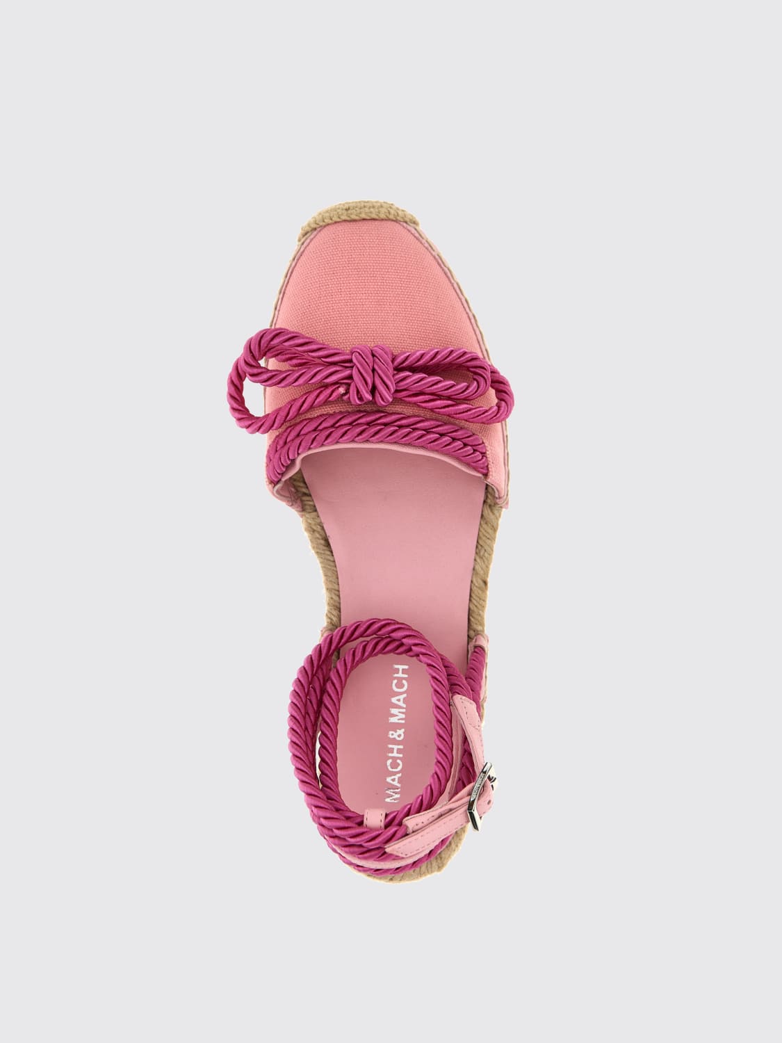 MACH&MACH ESPADRILLAS: Espadrillas Riviera Mach&Mach in canvas con fiocco , Rosa - Img 4