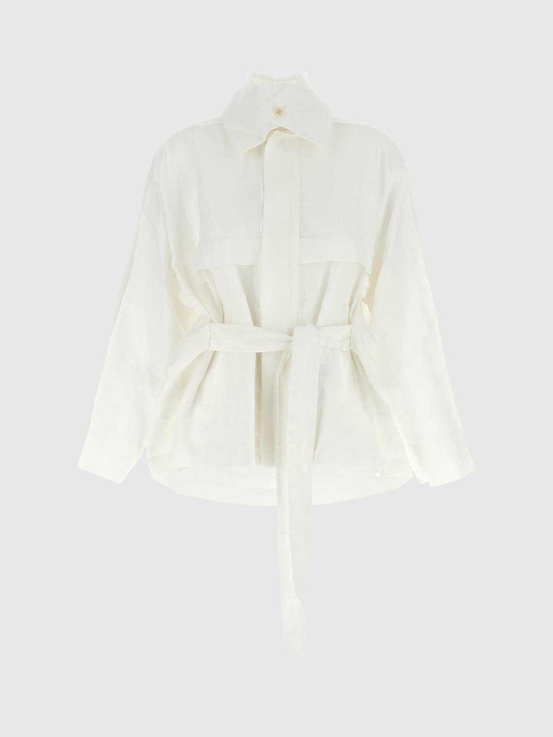 ISSEY MIYAKE JACKET: Jacket woman Issey Miyake, White - Img 1