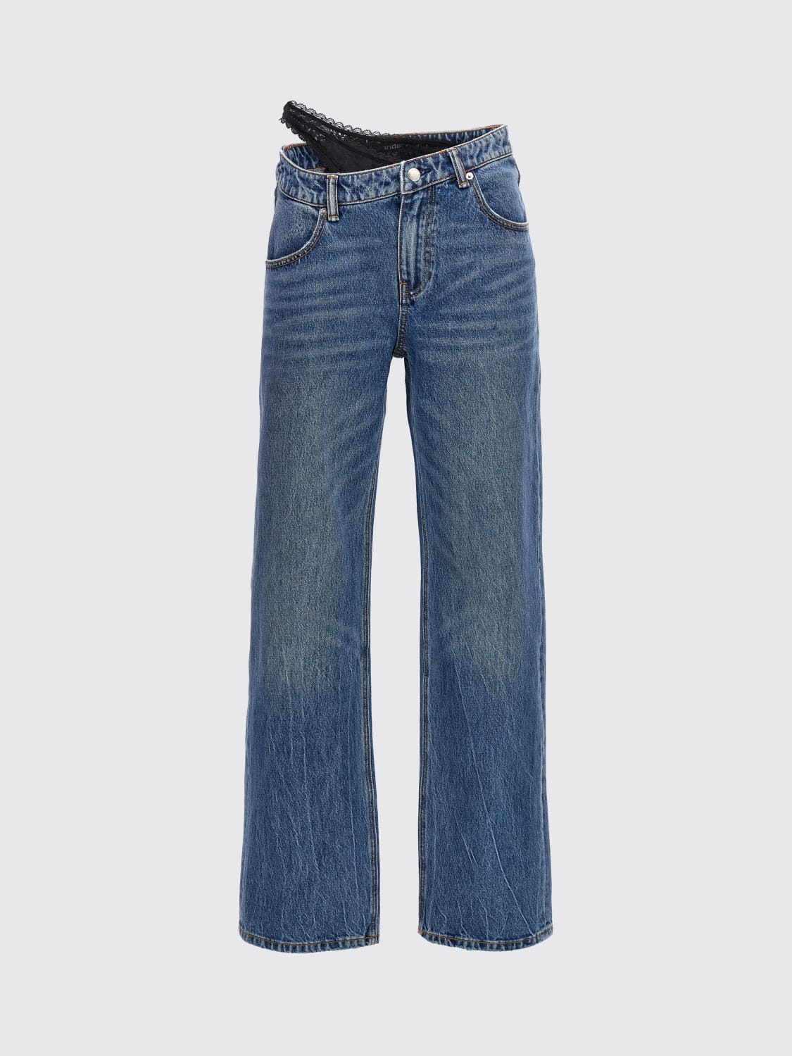 DENIM X ALEXANDER WANG JEANS: Jeans damen Denim X Alexander Wang, Blau - Img 1