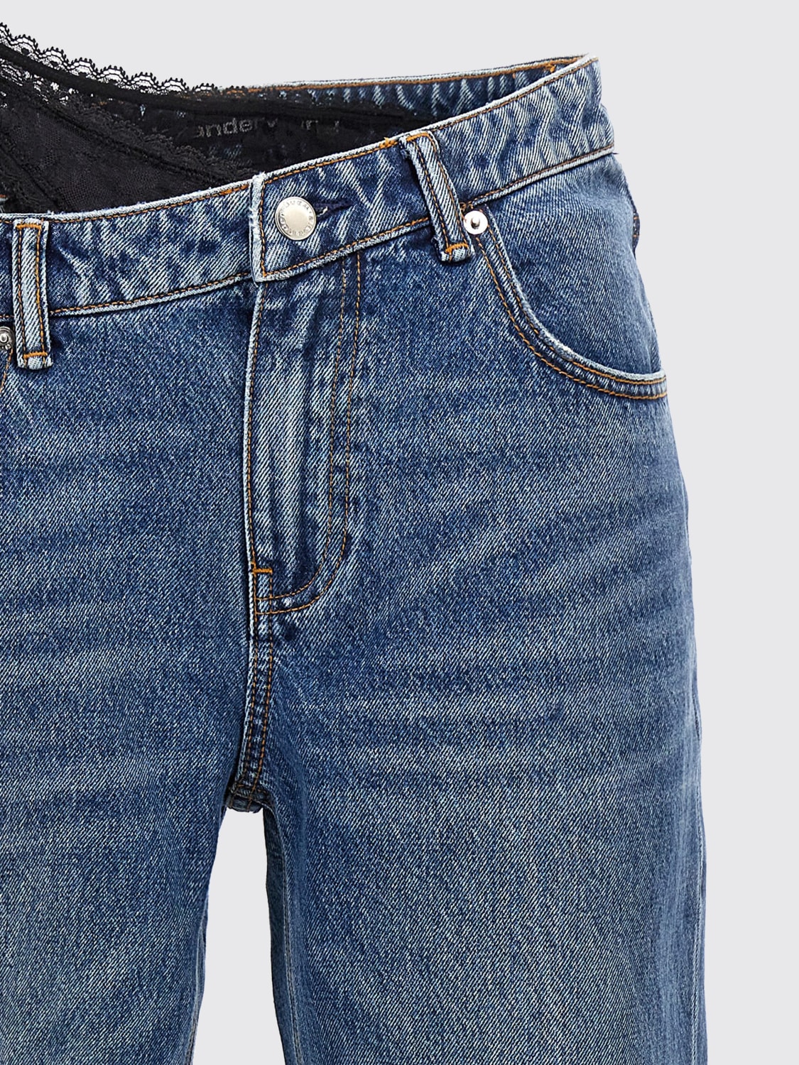 DENIM X ALEXANDER WANG JEANS: Jeans damen Denim X Alexander Wang, Blau - Img 3