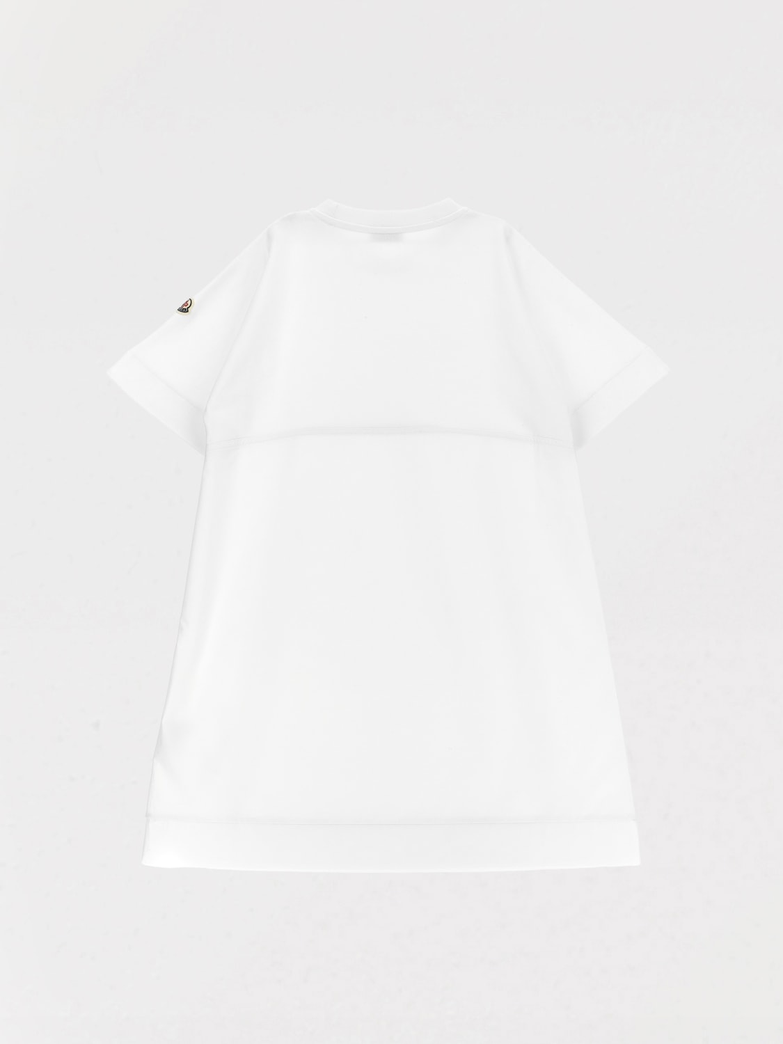 MONCLER DRESS: Dress kids Moncler, White - Img 2