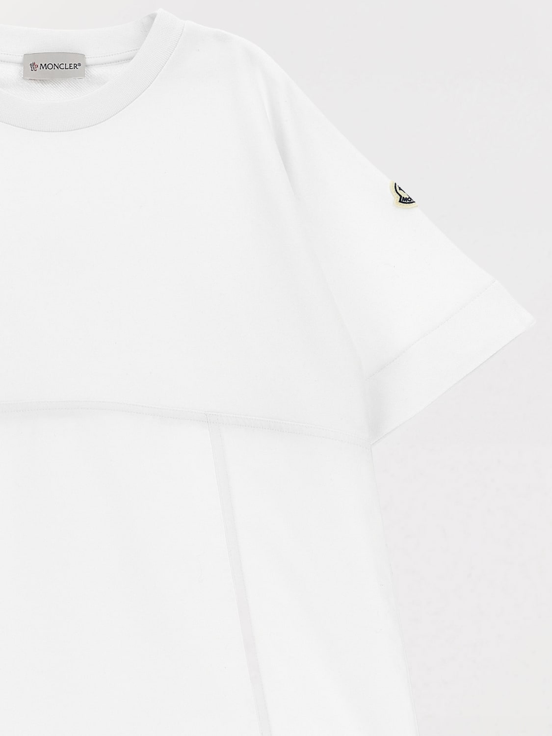 MONCLER DRESS: Dress kids Moncler, White - Img 3