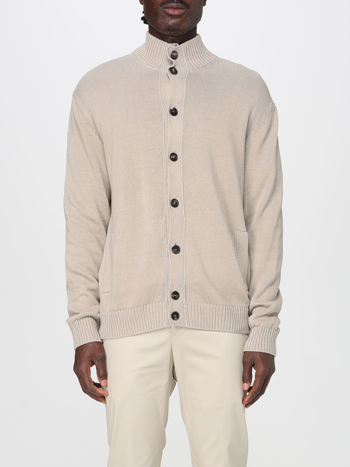 ZANONE PULLOVER: Strickjacke herren Zanone, Beige - Img 1