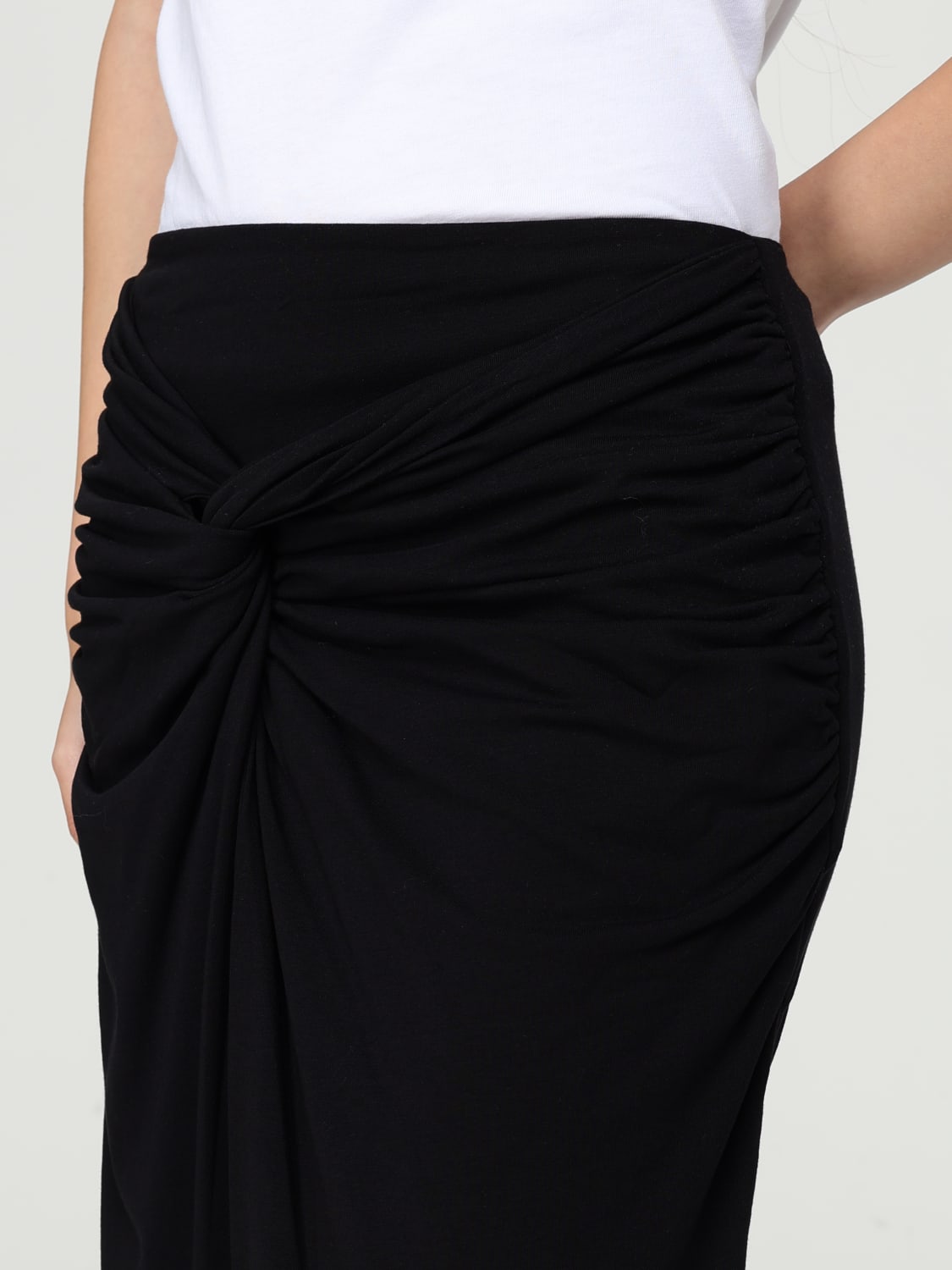 スカート ROTATE Woman Skirt Black 112878 100 ROTATE: Skirt woman - Black | Rotate skirt 112878 online at