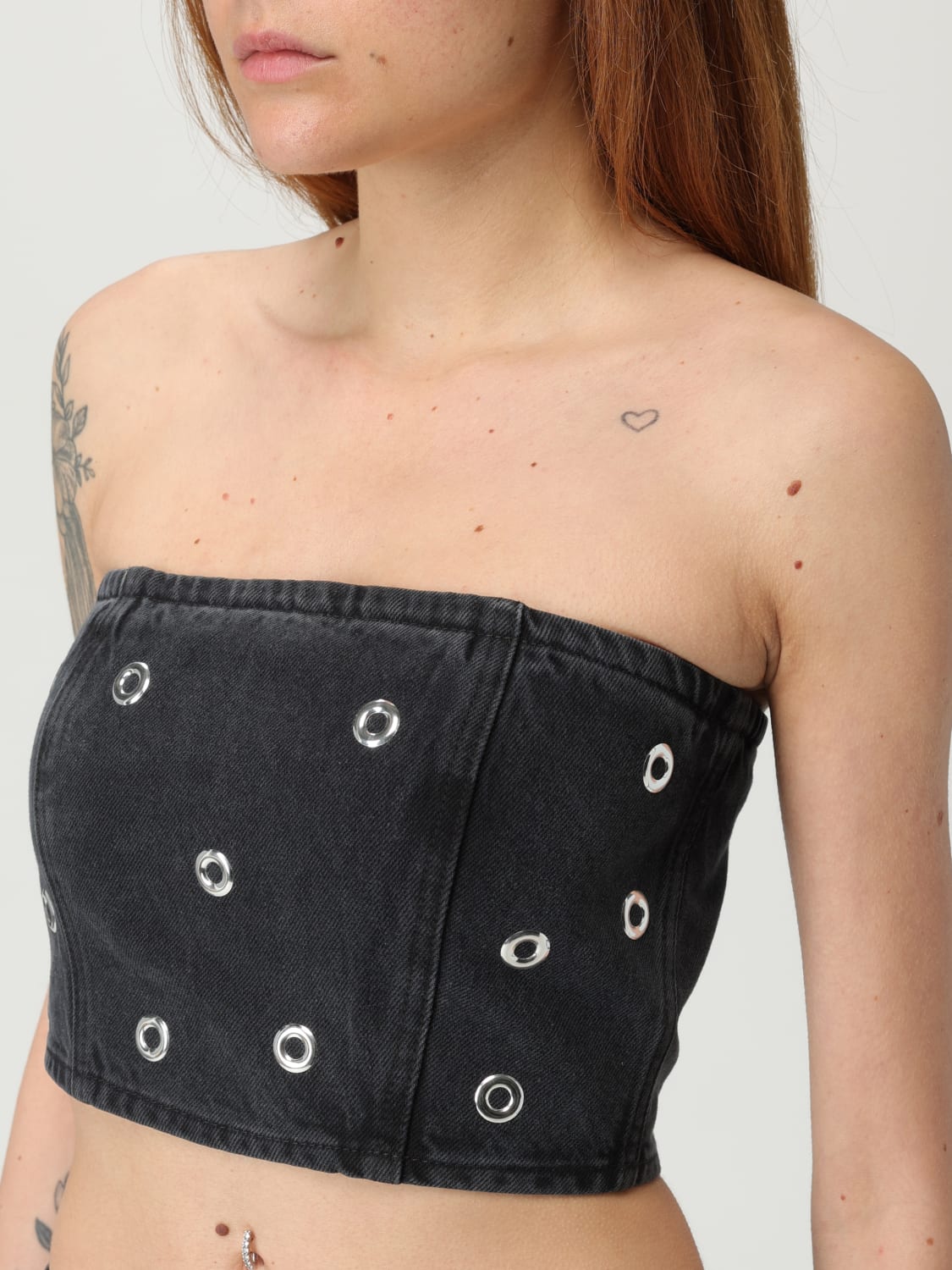 ROTATE TOP: Top woman Rotate, Black - Img 4