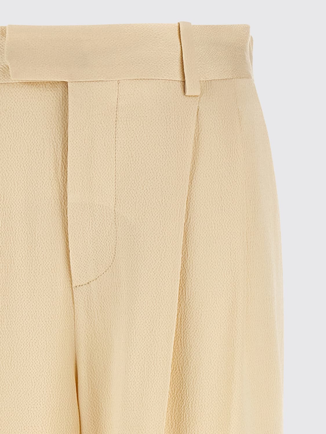 ARMARIUM PANTALONI: Pantaloni classici Armarium in viscosa , Beige - Img 3